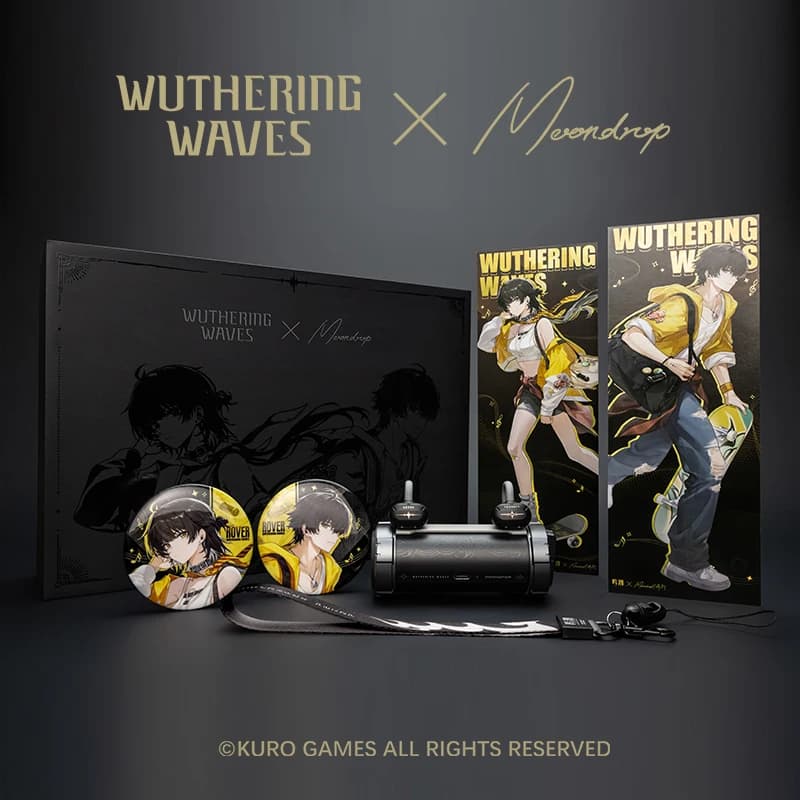Wuthering Waves x MOONDROP U.C.T.S. OWS Ear Clip Headphones Bluetooth 6.0 Earphone LHDC-V HiFi Transmission AI Noise Cancelling - 6
