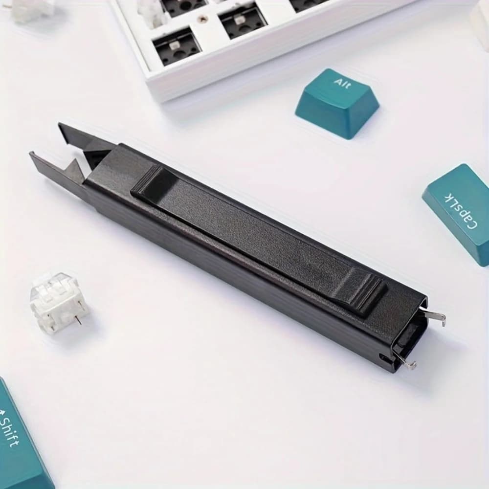 أداة سحب مفتاح 2 في 1 أداة سحب غطاء المفتاح لسحب مفتاح التبديل للوحات المفاتيح الميكانيكية ولوحات مفاتيح الألعاب أدوات تنظيف DIY - 3