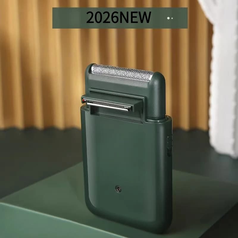 VGR V-390 ماكينة حلاقة صغيرة بشفرة واحدة لاسلكية لتشذيب اللحية قابلة لإعادة الشحن ماكينة حلاقة كهربائية للوجه والجسم للرجال - 2