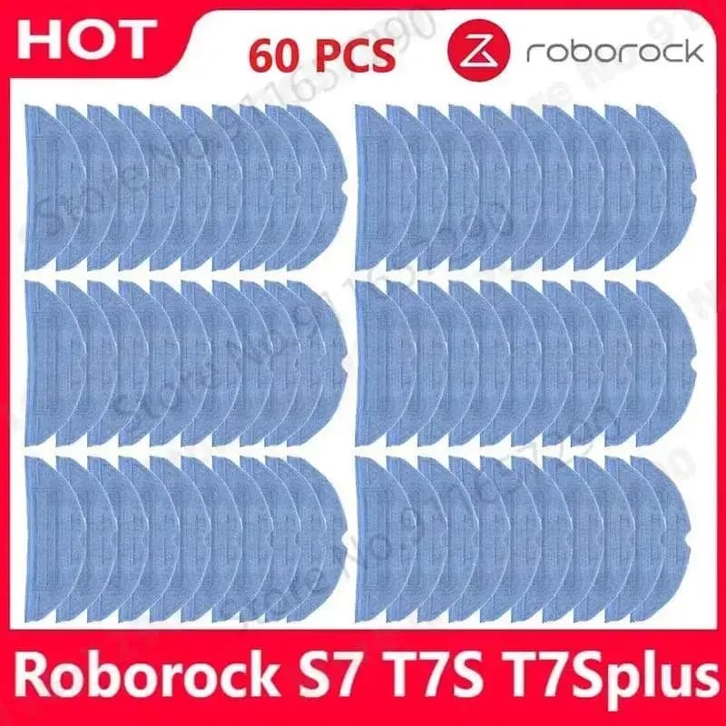 Roborock S7 S70 S75 S7Max S7MaxV T7s Plus Mop Pad Vacuum Cleaner Robot Mop Rags Parts Mop Cloths Accessories