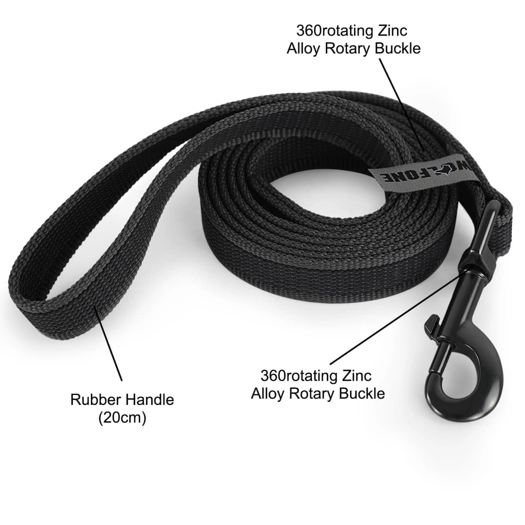 1.5M 5M 10M 15M Medium small Long Dog Leash 10M Latex Silk Easy and Convenient Training Big Dog Leashes - 2