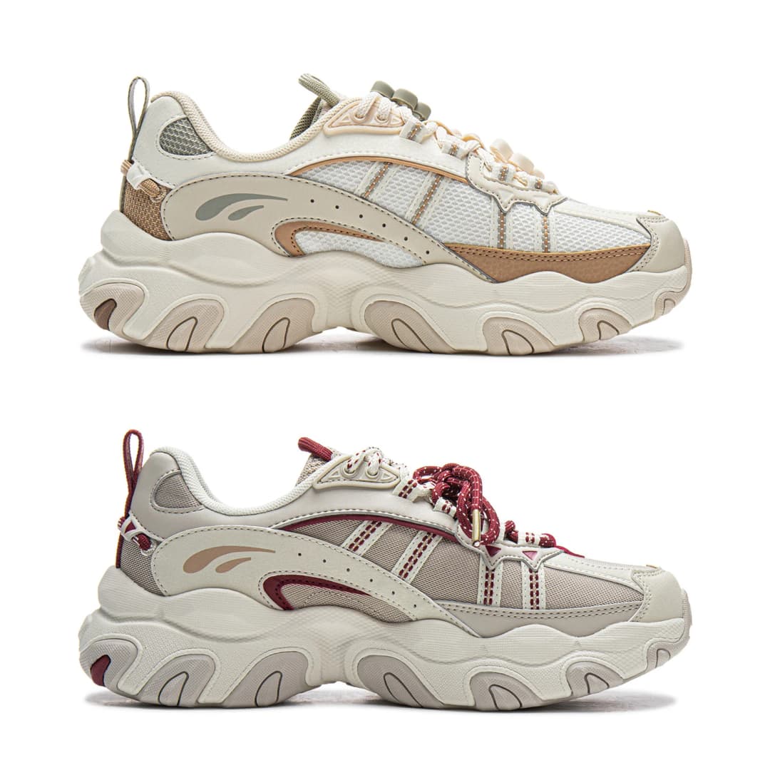 Li-Ning Women's X-CLAW LITE 3 Lifestyle Shoes Lightweight Comfortable Fashionable Shoes LiNing Classic Casual Sneakers AGCW004 - 2