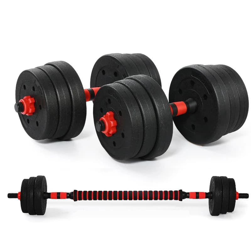 Fitness Training 35/40cm Dumbbell Bars, Non-Slip Handles Perfect for Sports Workouts and Strength Training - 2