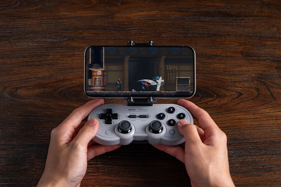 8BitDo Adjustable Mobile Phone Clip Gaming Controller Holder Stand for 8BitDo SN30 Pro SF30 Pro Gamepad Accessories - 5