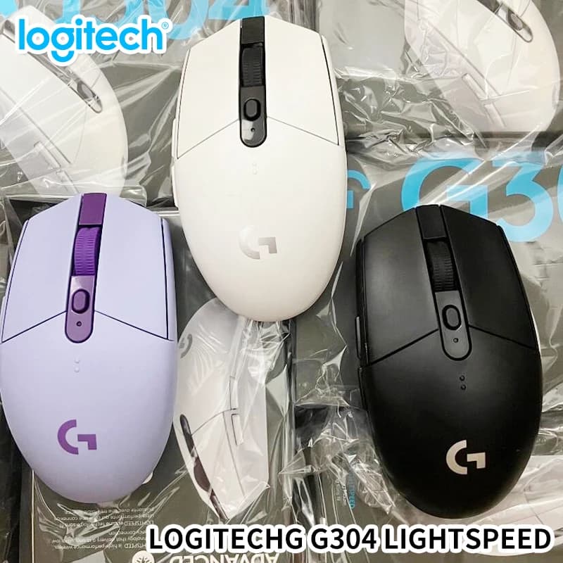 ماوس لاسلكي Logitech G304 LIGHTSPEED ماوس ألعاب خفيف الوزن ومحمول بسرعة الضوء لنفس طراز جهاز الكمبيوتر الشخصي بدون برنامج تشغيل