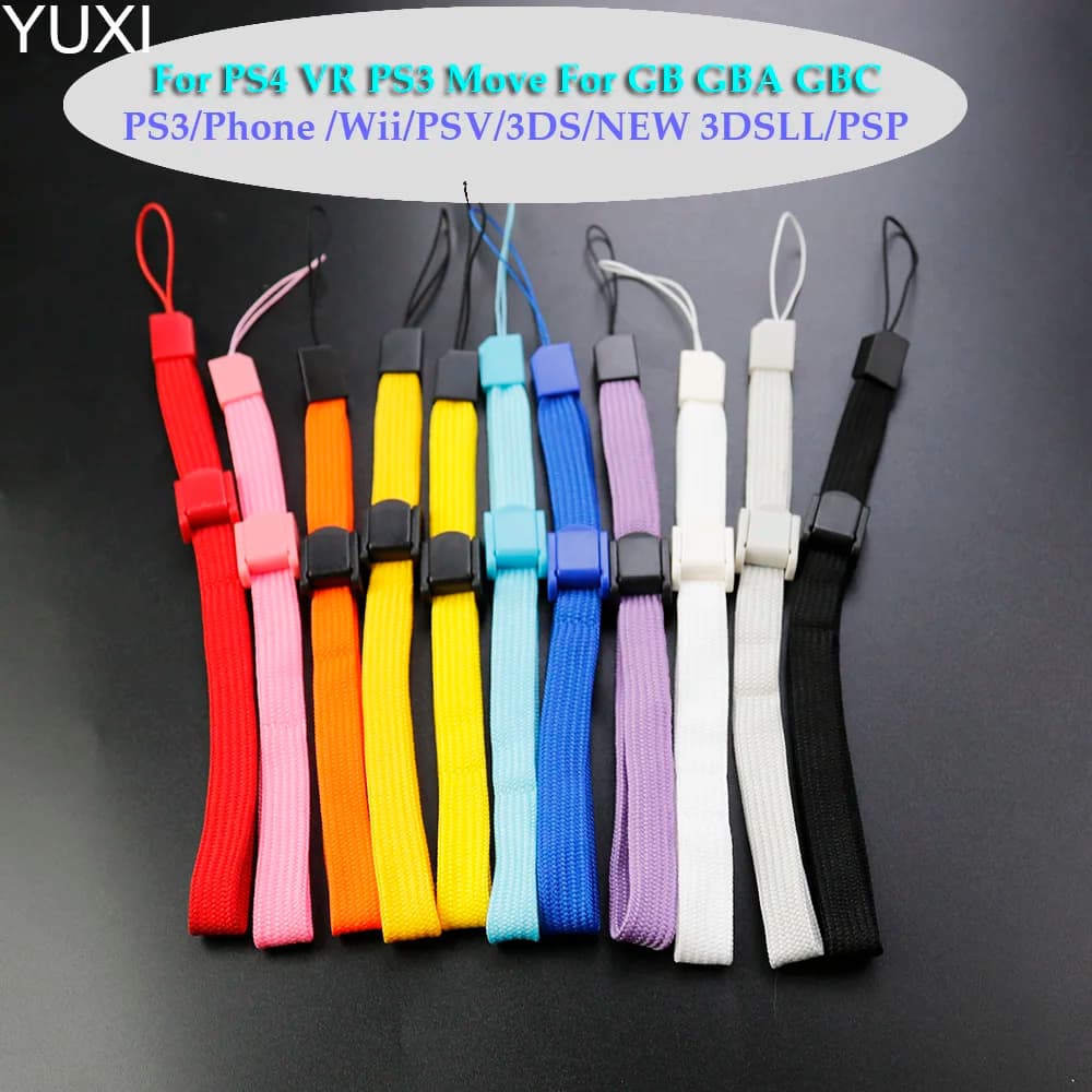 1PC Adjustable Wrist Hand Strap For Phone Camera USB Strap Lanyard Rope For Wii U PSV PSP PS4 Switch GBC MP3 Gamepad Hand Strap - 2