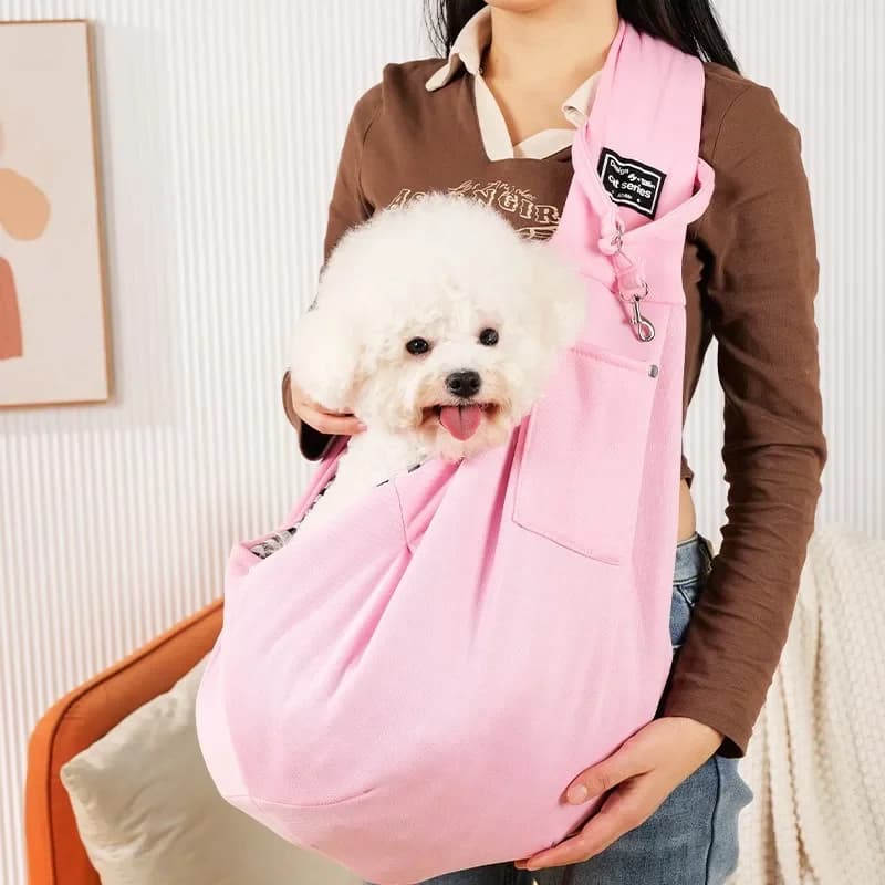 Comfortable Dog Bag Pet Crossbody Shoulder Bag Outdoor Travel Portable Cat Puppy Sling Carrier Bag Pet Carrying Supplies - 5