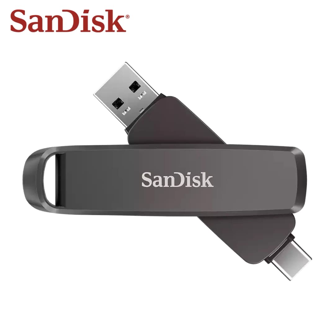 محرك أقراص فلاش SanDisk Extreme PRO Dual USB 3.2 Type-C أقراص صلبة USB سعات 256 جيجابايت 512 جيجابايت 1 تيرابايت 2 تيرابايت OTG Stick Pendrive لهاتف iPhone 15 و16 - 2