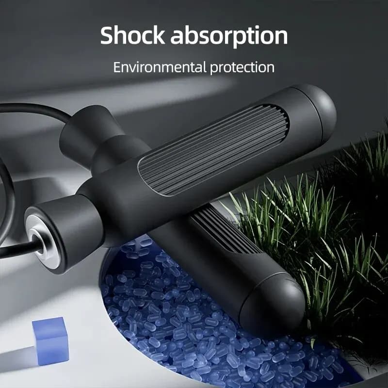 Jump Rope,Adjustable Length Steel Ropes with Ball Bearings, Suitable for Men and Women,Exercise Skipping Rope for Weight-loss - 3