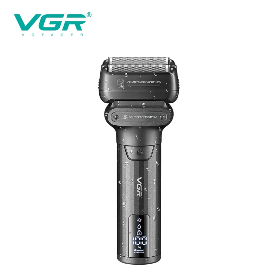 VGR Shaver Professional Beard Trimmer Electric Shaver Waterproof Razor 9000 RPM Shaving Machine Portable Shaver for Men V-368 - 6