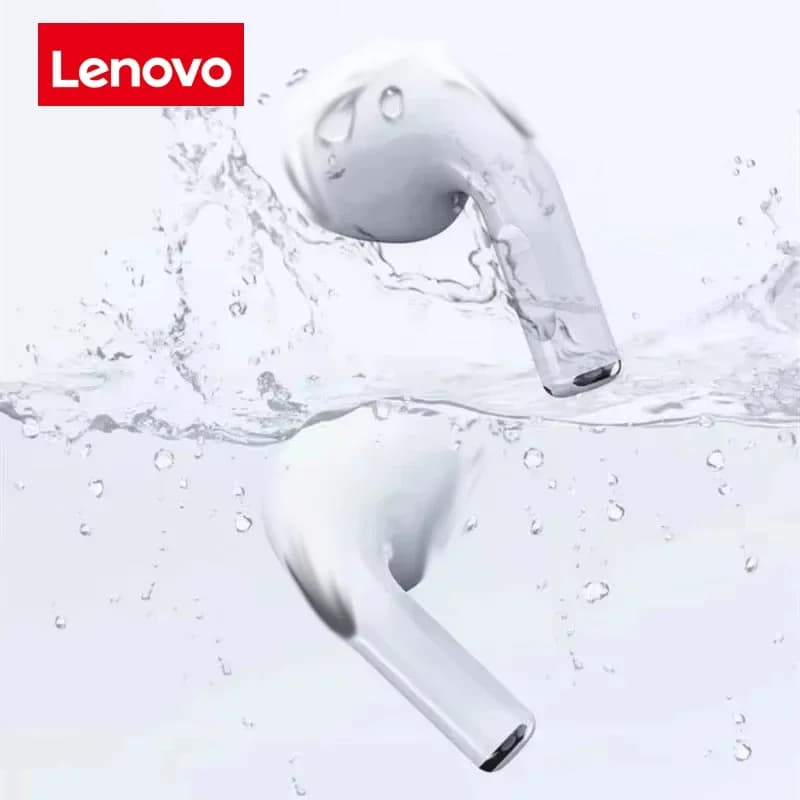 Lenovo Touch Control Wireless in-Ear Headphones with Active Noise Cancellation, Bluetooth 5.4, Gaming and Built-in Microphone - 3