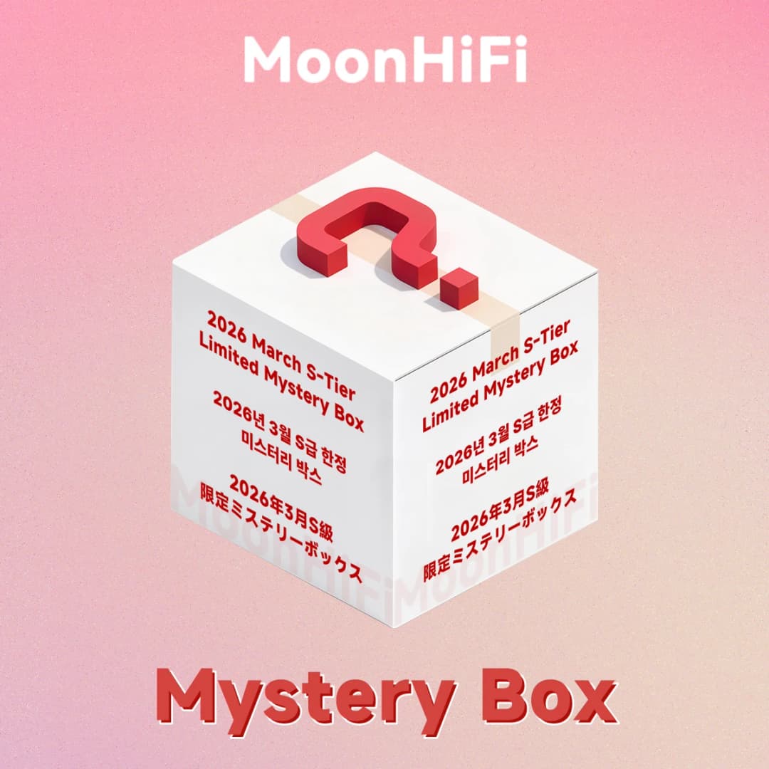 MoonHiFi 2026 March S Sale Limited Stock Mystery Box Random Earphone In-Ear Monitor& Cable IEM Accessories Lucky Surprise Gift