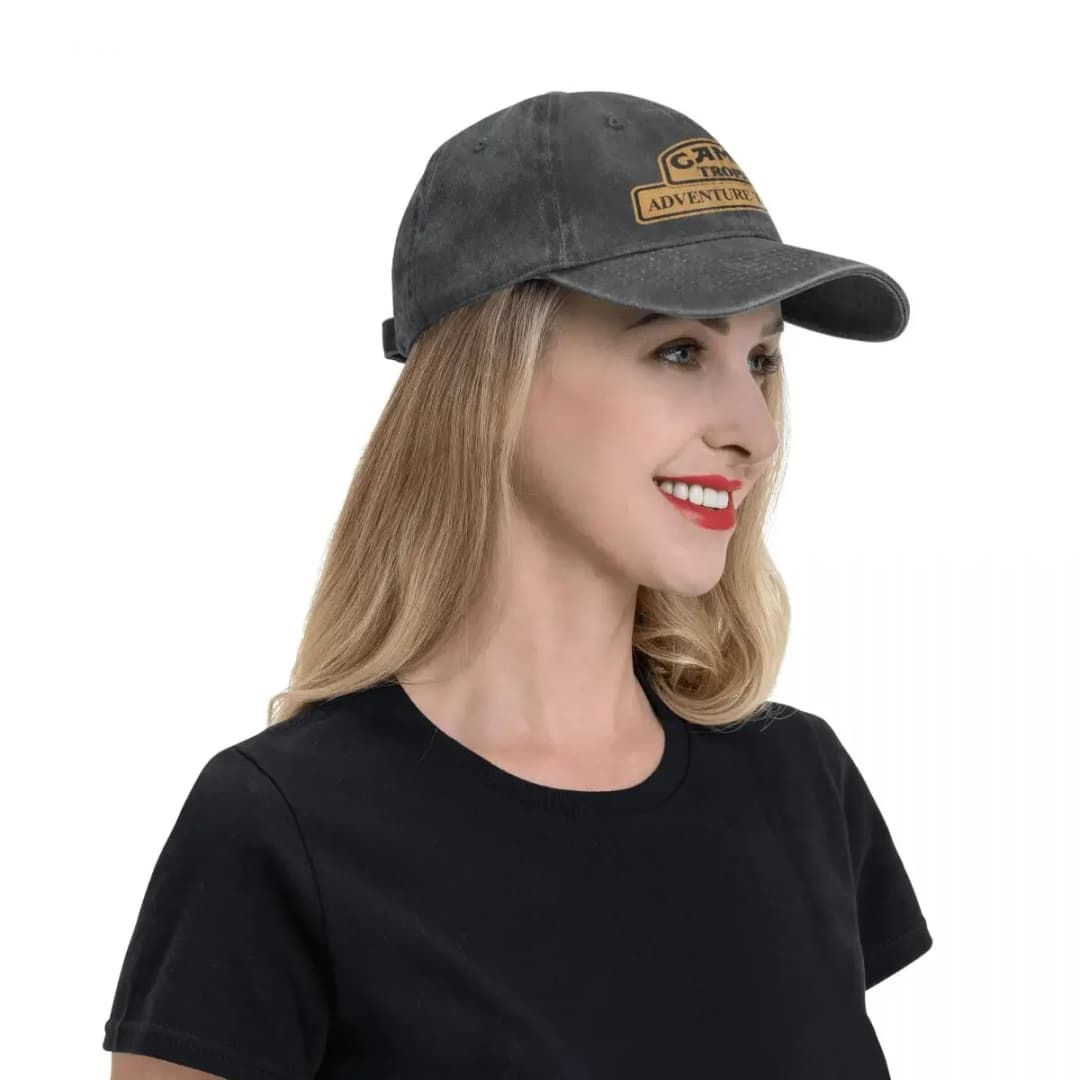 Retro Camel Trophy Racing Baseball Cap Men Women Distressed Denim Snapback Hat Outdoor Summer Unstructured Soft Caps Hat - 6