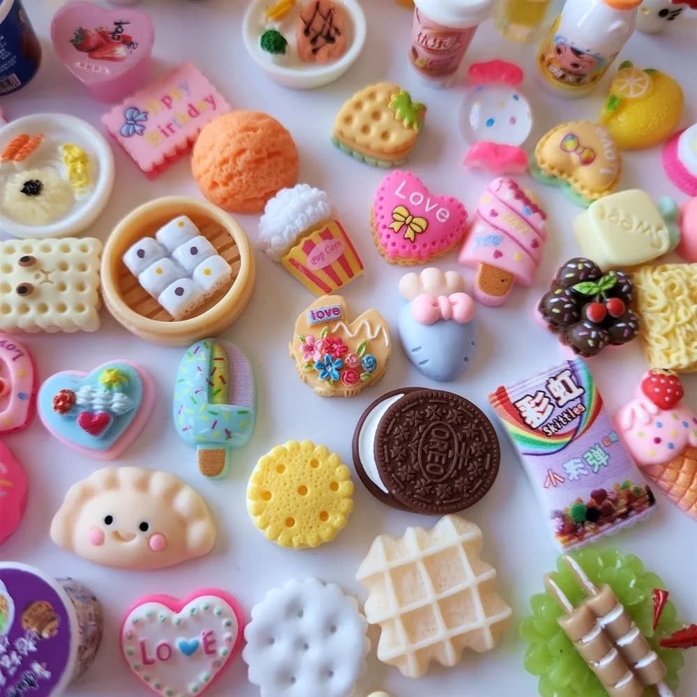 5/30/60pcs Mini Simulation Supermarket Snack Blind Bag Cute Children's Party Kitchen Accessories Blind Box Toys Randomly Sent - 6