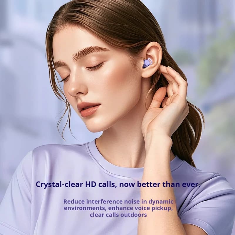 Original SONY Wireless Bluetooth 5.4 Earphones Sleep Wireless Headphones With Mic Touch Control TWS In-Ear Headphones Headset - 4