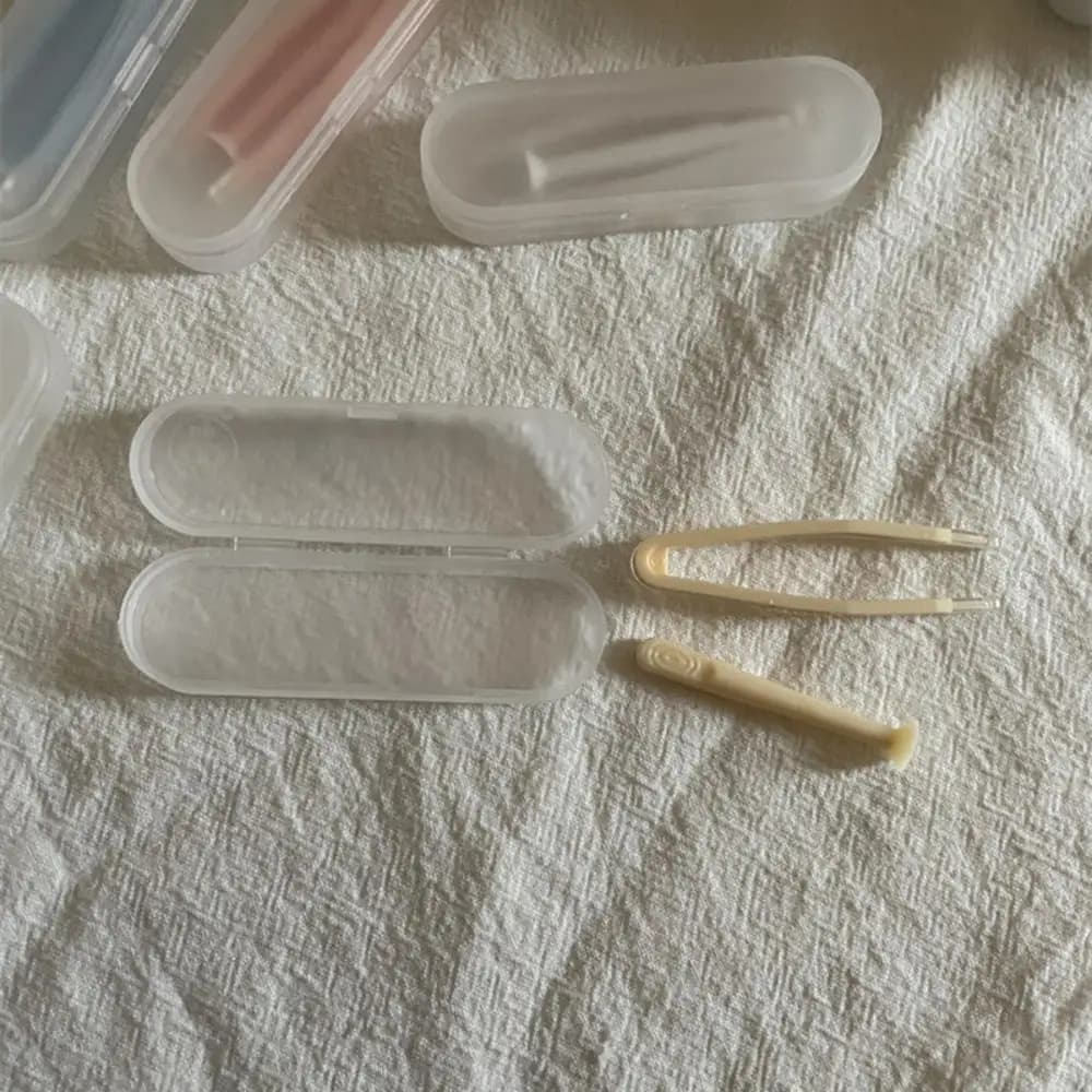 أداة إدراج العدسات اللاصقة ، العدسات اللاصقة ، الملقط ، عصا الشفط ، مجموعة أدوات السفر للعناية بالعين ، ملحقات العدسات ، مجموعة واحدة - 2