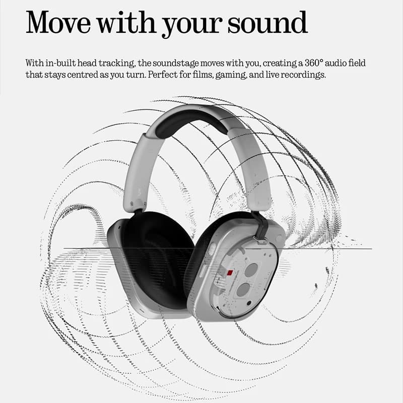 Global Version Nothing Headphone (1) 40mm Dynamic Driver Wireless Headphone 15 Quick Charge ANC Headset Support AAC SBC LDAC - 3