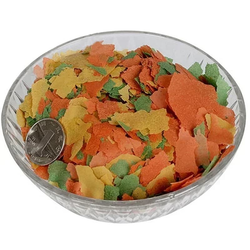 2026 100g/pack Tropical Ornamental Fish Thin Slice Food Aquarium Fish Feed Fish Seedling Fattening Food Family Fishing Accessory - 6