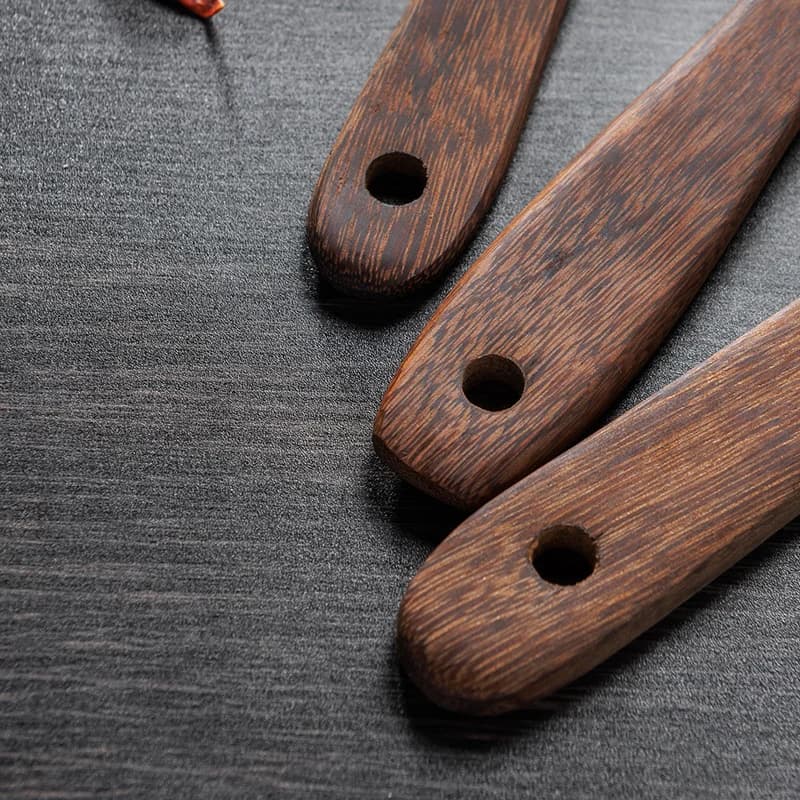 Kitchen Utensils Set Non-Stick  Cookware for Kitchen Wooden Handle Soup spoon spatula Rice spoon shovel Kitchen Accessories - 6
