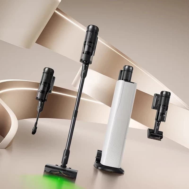 【جديد】 مكنسة كهربائية محمولة لاسلكية من Roborock H50 Ultra لإفراغ ذاتي وإزالة العث جهاز متعدد الاستخدامات - 3