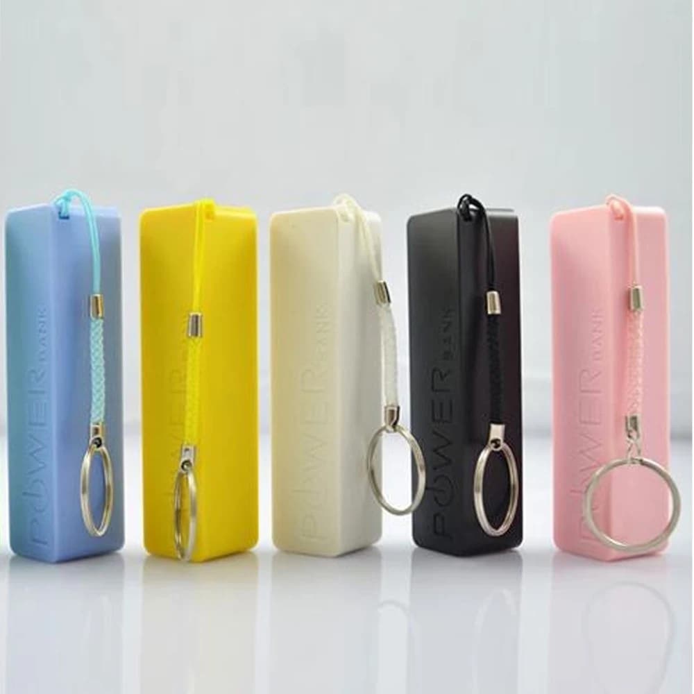 علبة باور بانك 18650 مع شاحن يو اس بي 5 فولت وحامل بطارية للهاتف - شحن محمول وإلكتروني مع صندوق تخزين لتقوم بها بنفسك - 6