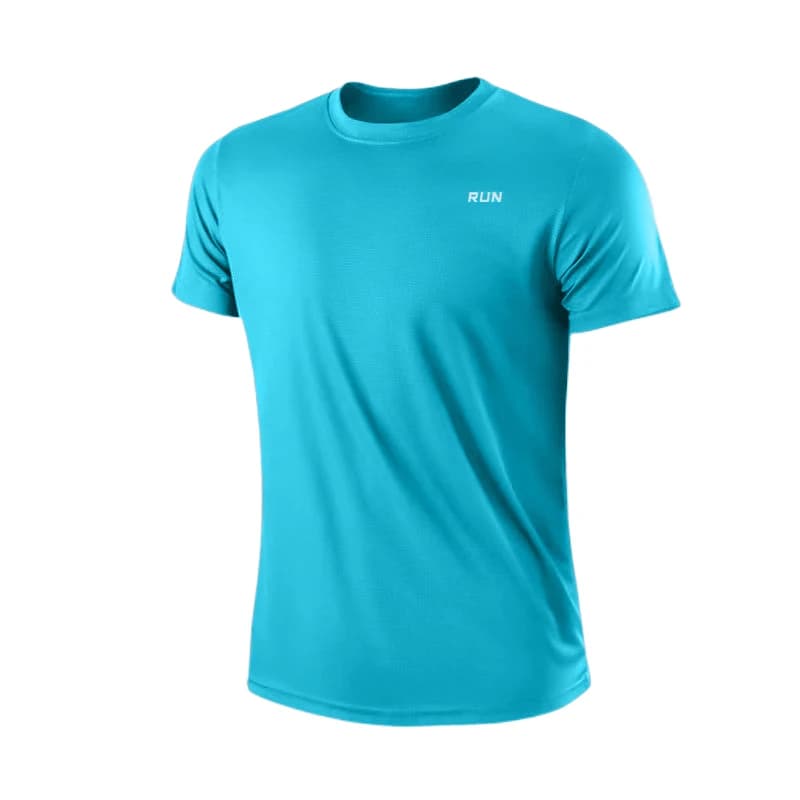 Summer Mens Quick Dry Running Bodybuilding Shirts Sport Gym t Shirt Men Short Sleeve Fitness Tops Oversized t-Shirt Jersey - 4