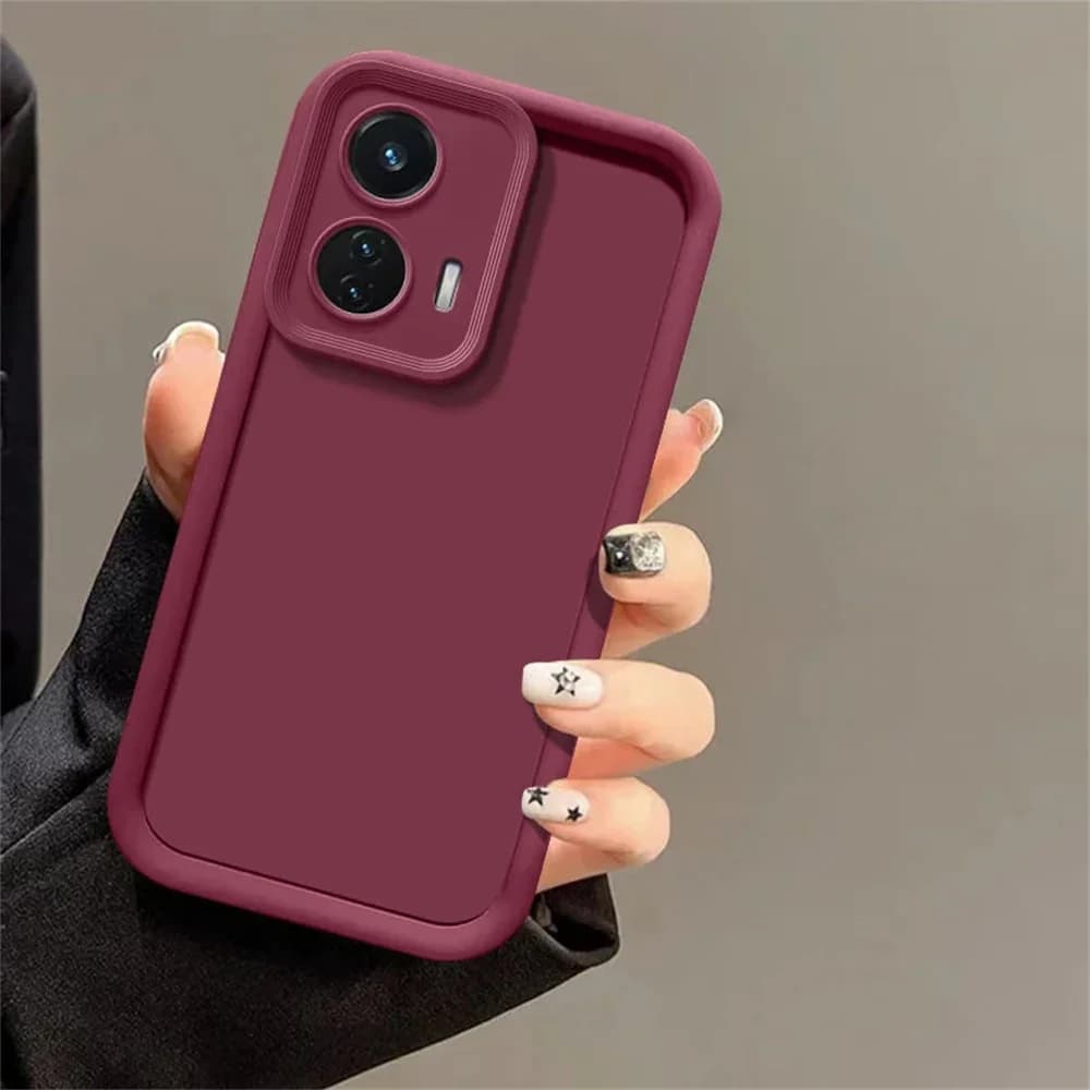 Motorola Edge 50 UItra Case Full Package Matte Liquid Silicone Soft Cover Hot For Motorola Edge 50 Fusion Edge 50 Pro NEO Case - 5
