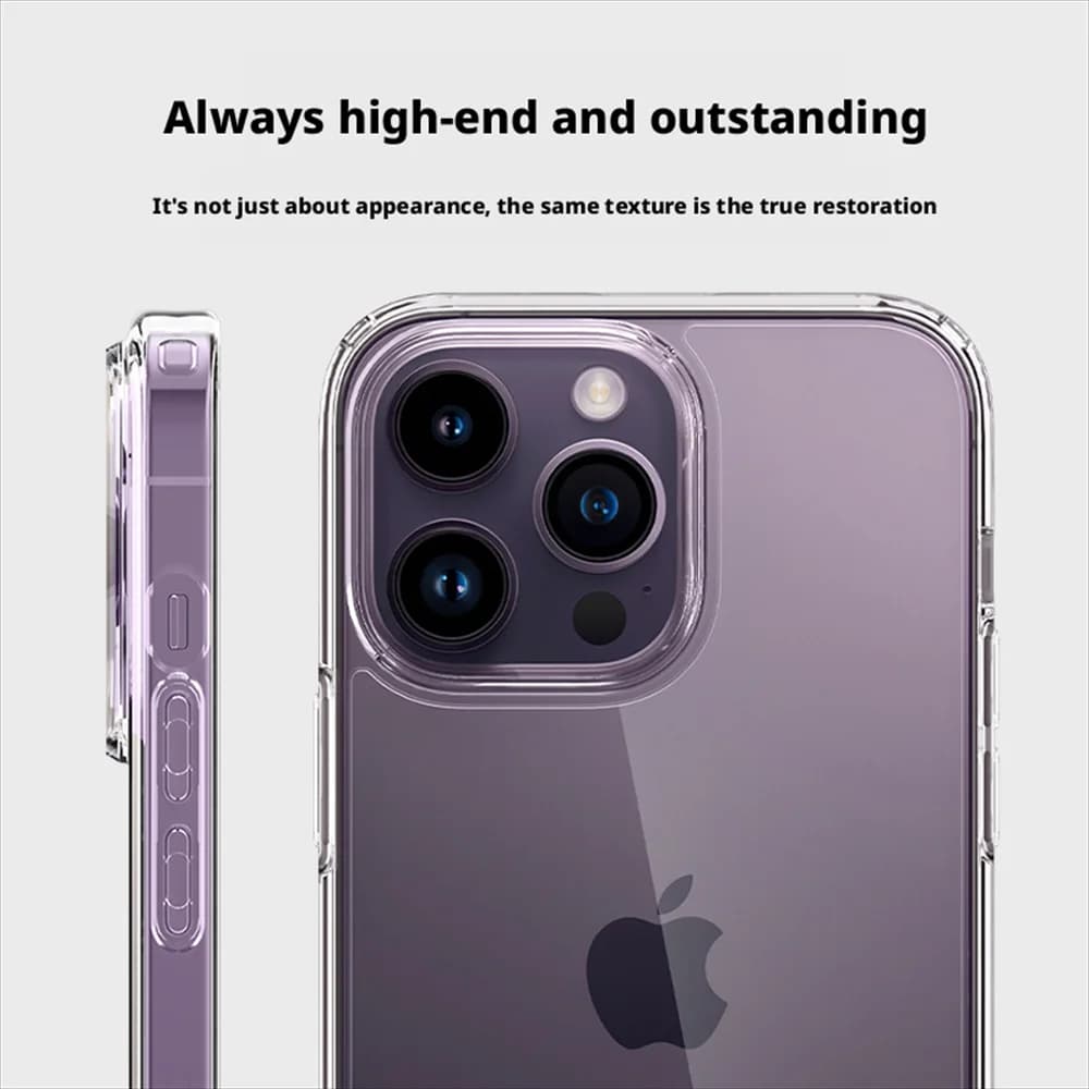 Spigen Ultra Hybrid Non Yellowing Clear Case For iPhone 17 16 Plus 15 14 13 12 Pro Max Shockproof Transparent Bumper Back Cover - 5