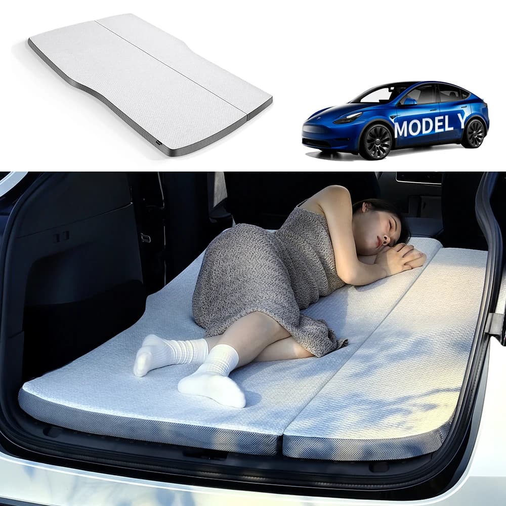 YZ For Tesla Model Y 2021-2026 Camping Mattress  Memory Sponge Mattress Travel Bed Portable In Car Sleeping Outdoor Camping