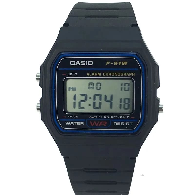 Casio Watches for men Stylish Simple Casual Watch Water Resistant Alarm Stopwatch Retro Square Digital Design - 2