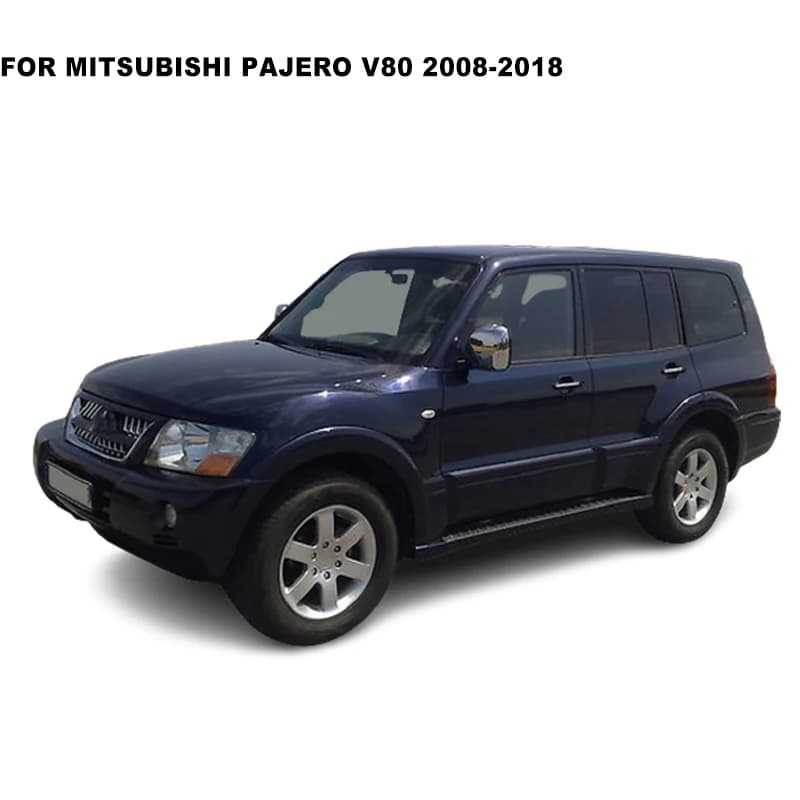 Side Window Visor For Mitsubishi Montero Pajero V80 2008-2018 Weather Shields Sun Rain Deflector Guards  Auto Accessories SUNZ - 6