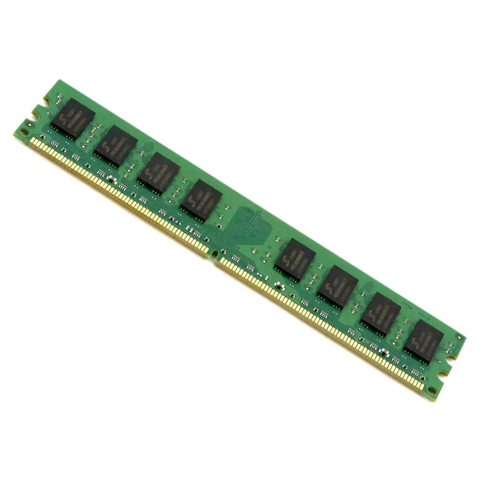 Crucial Memoria DDR2 Desktop PC RAM 2GB 4GB(2x2GB) 667MHz 800MHz DIMM PC2-6400 PC2-5300 1.8V Non-ECC Unbuffered PC Memory RAMs - 4