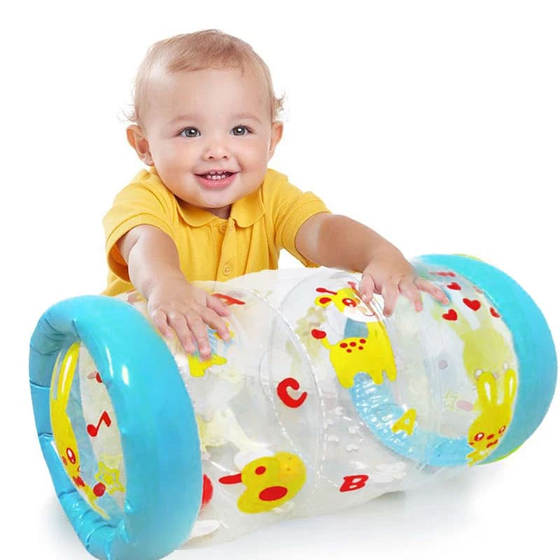 Inflatable Crawling Baby Development Toys 0 12 Months Sensory Game Baby Water Play Mat Baby Rattles Toys For Babies 6 Months - 4