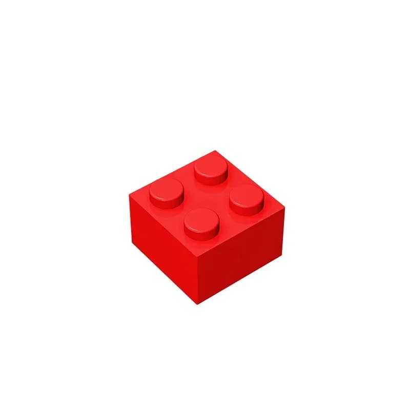 Gobricks GDS-540 Building Blocks toys Brick 2 x 2  compatible with lego 3003 35275 6223 62404 19182 pieces of children's DIY - 2