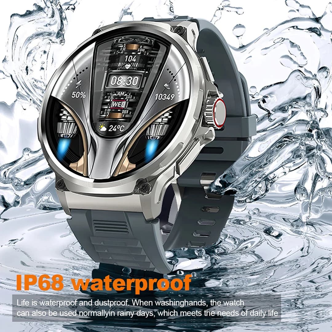 [2023] COLMI V69 1.85" Ultra HD Display Smartwatch Men 710 mAh Large Battery, 400+ Watch Faces Smart Watch For Android iOS Phone - 4
