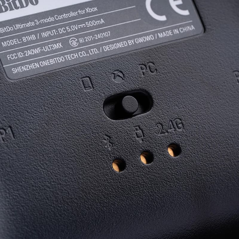 8BitDo وحدة تحكم ألعاب Ultimate 3-mode لXbox، عصي تحكم بتأثير هول، متوافقة مع Windows، وأندرويد - 5