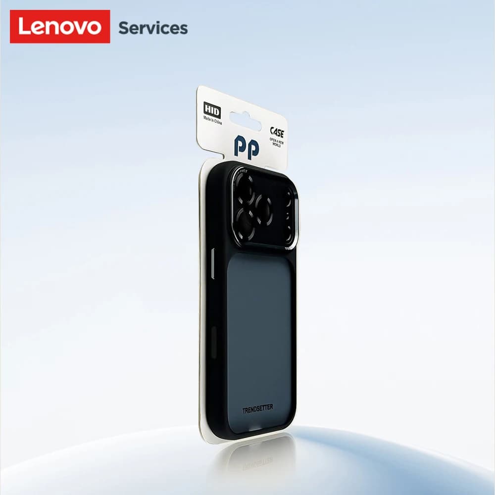 Lenovo Luxury Orange Shield Matte Transparent Phone Case For iPhone 16 17 Pro Max New Metal Buttons Skin Feel Shockproof Cover - 3