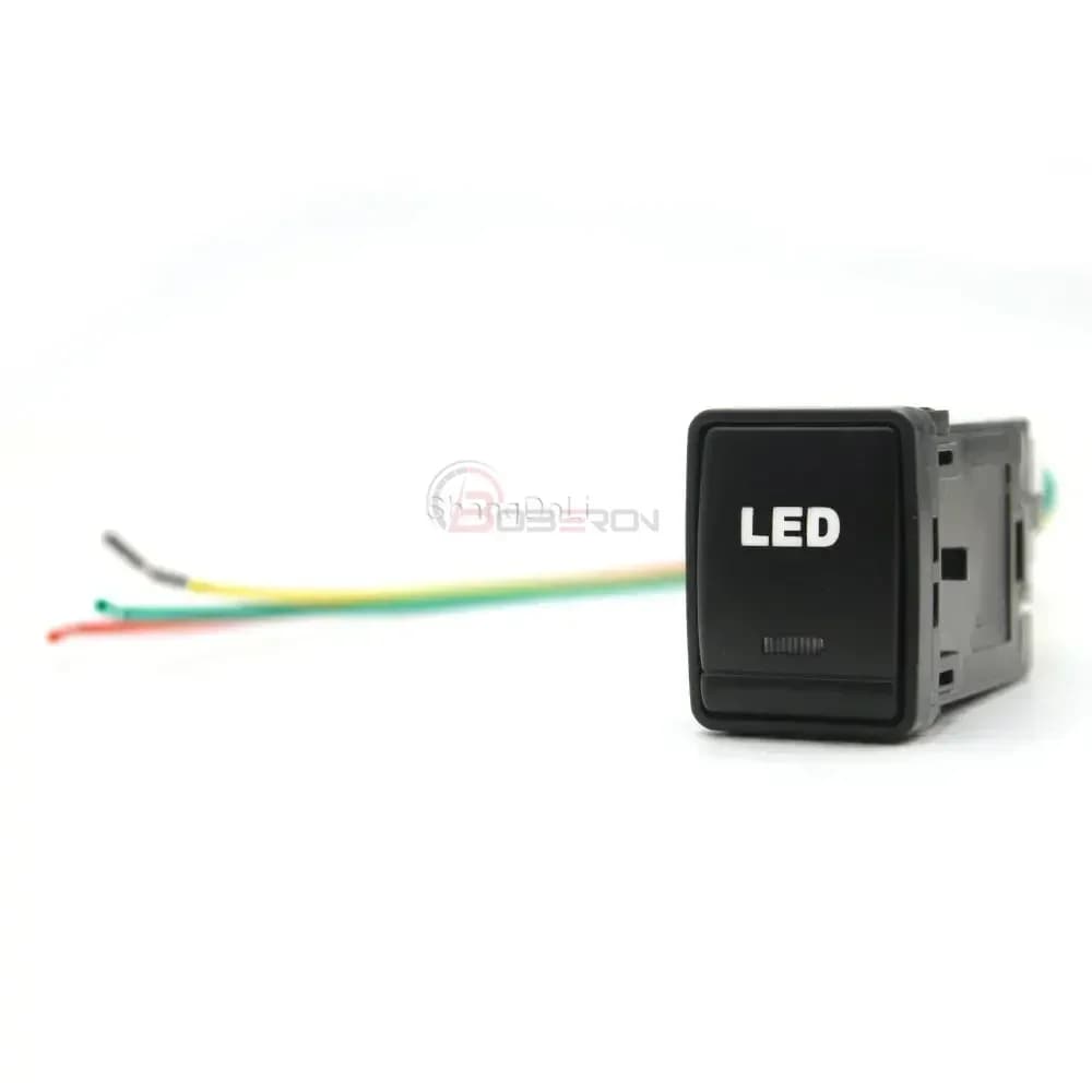 For Nissan X-Trail T32 2014 Qashqai J11 2015 Tiida NP300 Navara Car LED DRL Fog Light Power On Off Switch Front Camera Button - 4