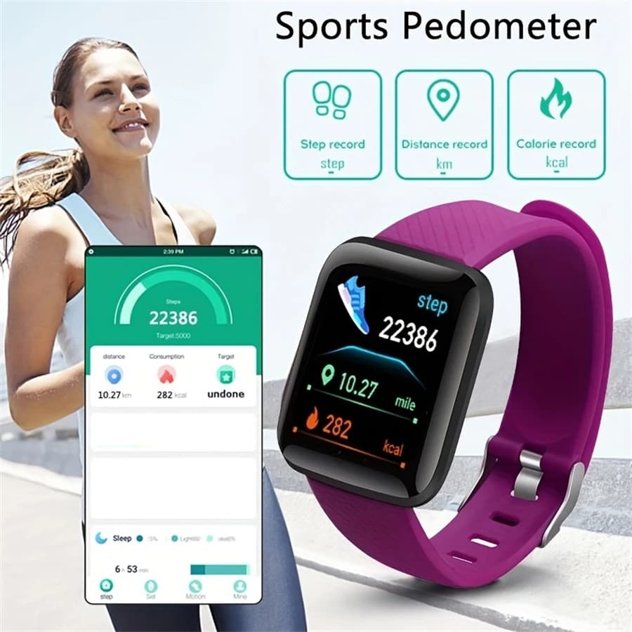 Smartwatch Men Women Wristwatches Smart Watch Message Fitness Monitor Bracelet Birthday Gift Electronic Clock For Android IOS - 3