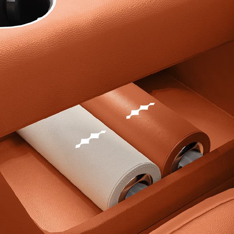 For Byd Equation Leopard 8 2025 Car Tissue Box Leopard 5  Water Cup Slot Armrest Box Paper Drawer Round Car - 5
