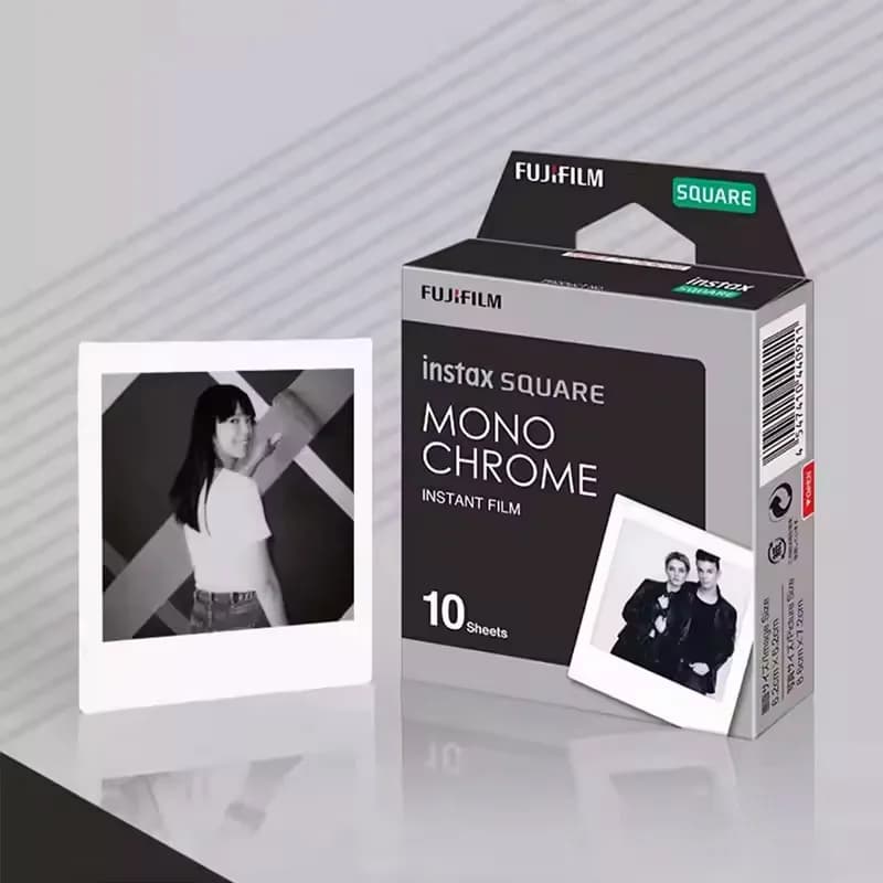 أفلام فورية أصلية من Fujifilm Instax Square، ورق تصوير بحافة بيضاء، متوافق مع كاميرات SQ40/SQ10/SQ6/SQ1/SQ20 - 5