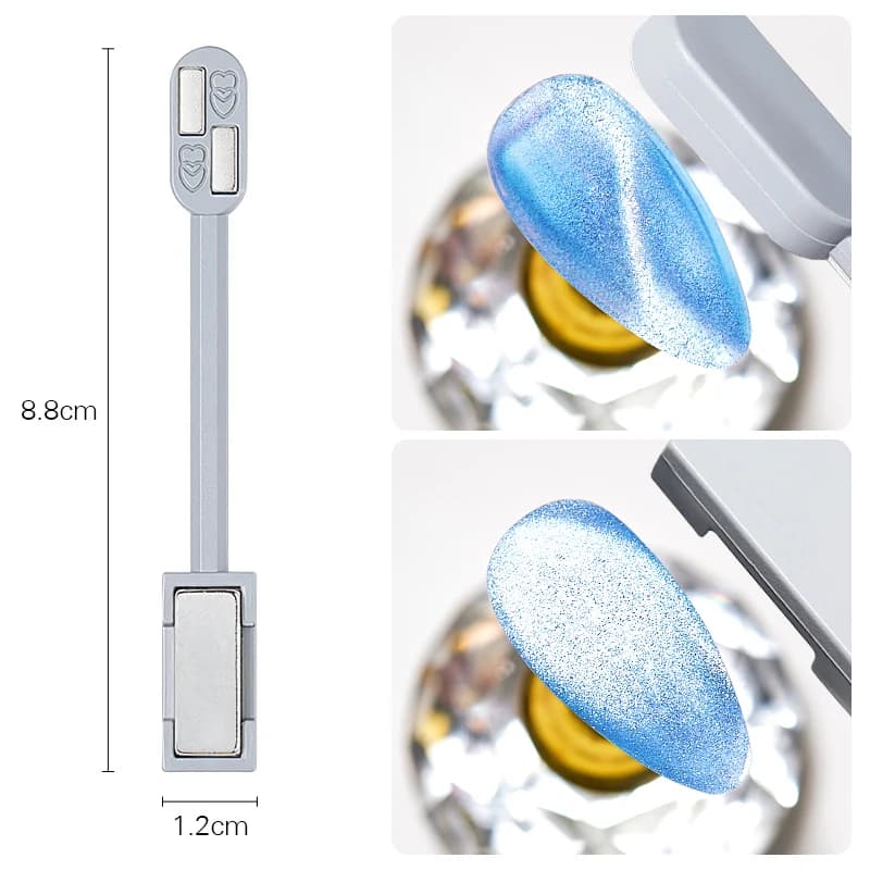 1Pc Cat Magnetic Stick 9D Effect Strong Plate for UV Gel Line Strip Multi-function Magnet Board Nail Art Tool - 5