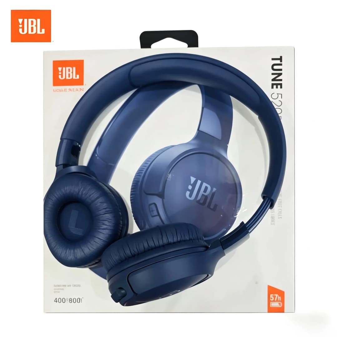 JBL Tune 520BT Wireless Bluetooth Headphones On-Ear Noise Cancelling Earphones Gaming Sport Headset T520BT Wireless Headphones - 2