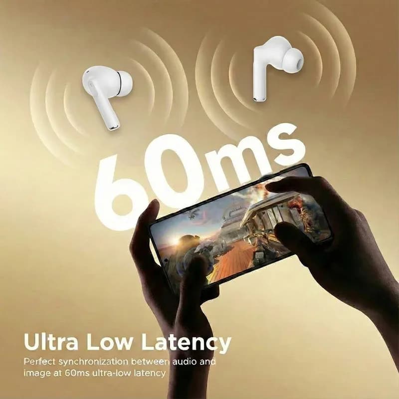 Active Noise Cancelling Wireless Headphones with Immersive Sound Ultra-Low Latency Effortless Wireless Charging for Gym running - 4