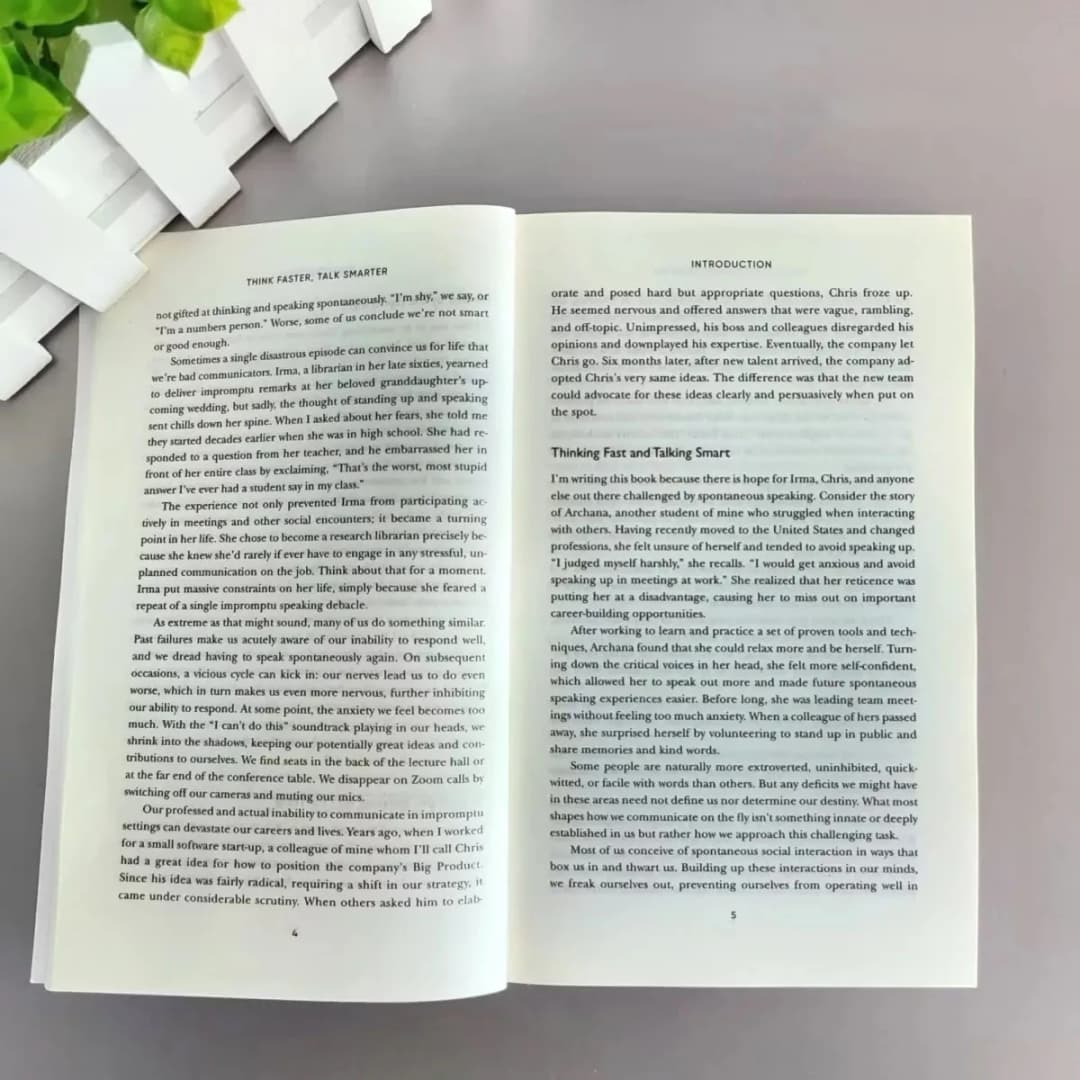 Think Faster Talk Smarter How to Speak Successfully When You're Put on the Spot Paperback English Book - 6