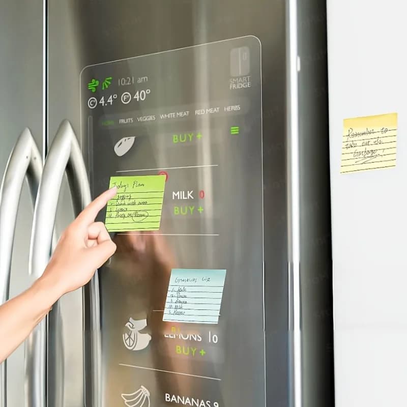 دفتر ملاحظات لاصق ذاتيًا 100 صفحة، دفتر ملاحظات محمول ملون للمكتب والمنزل والمدرسة، سهل الاستخدام - 2