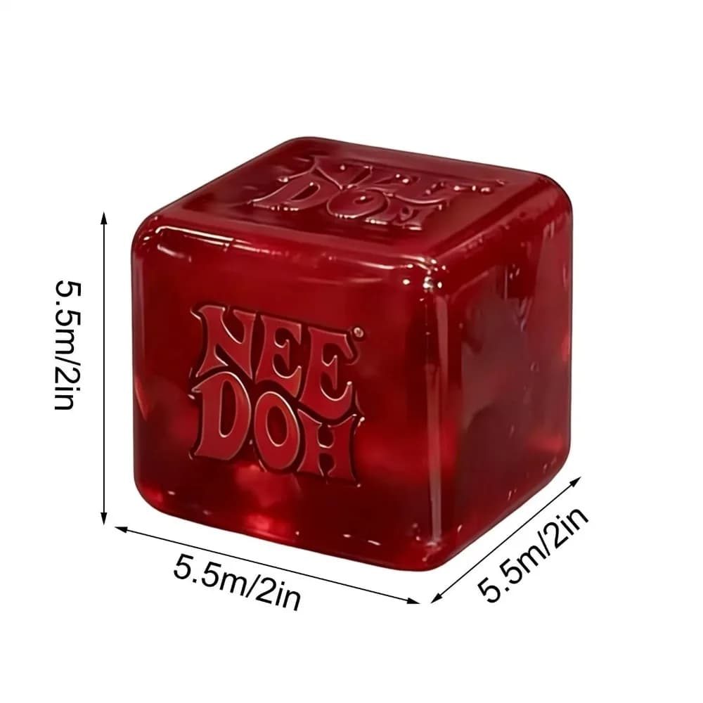 2026 New Needoh Nice Sensory Squeezing Toy Cube for Stress Relief and Fingertip Release Toy blind box - 6