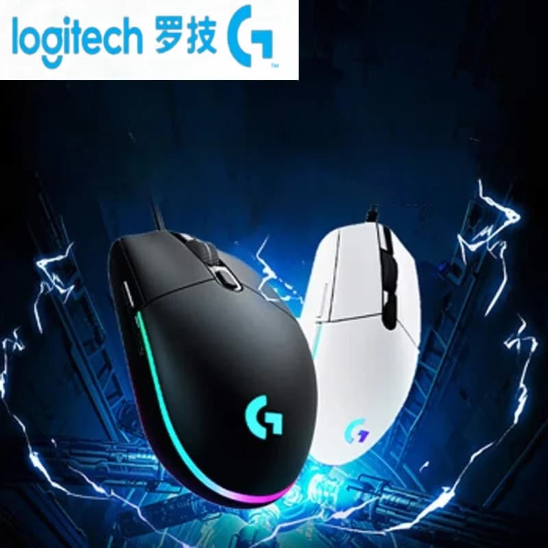 Logitech （G） G304 G102 Wireless Mouse Mechanical Button Mouse Ergonomic Computer Wired RGB Mouse Gamer
