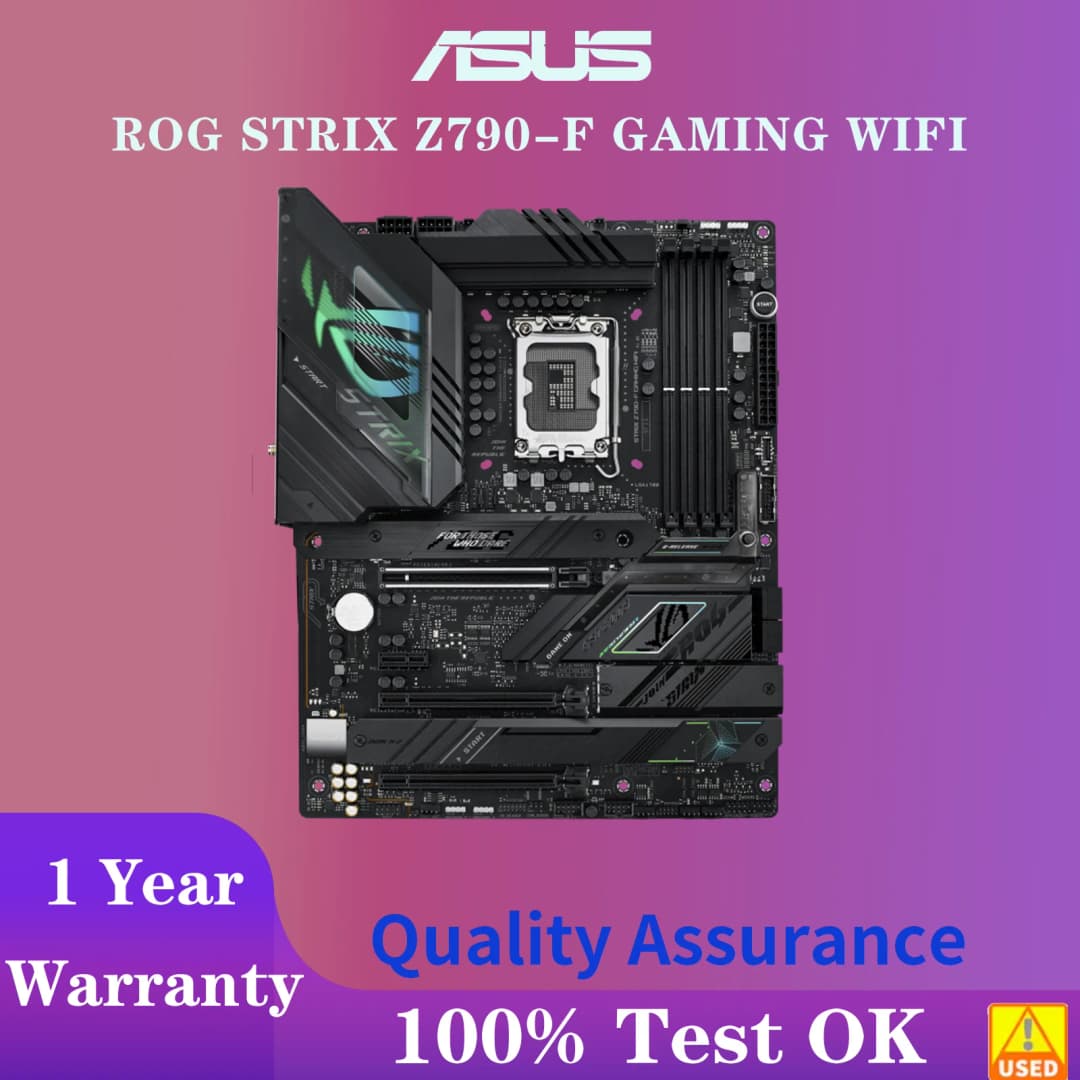 ASUS ROG STRIX Z790-F GAMING WIFI Motherboard Socket LGA1700 CPU DDR5 7800+(OC)  MHz Memory Chipset Z790 ATX Mainboard