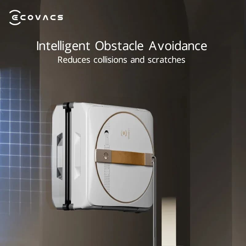 ECOVACS WINBOT W1S pro Window Cleaning Robot Dual Water Spray High Suction Smart Home Glass Cleaner for Walls - 3